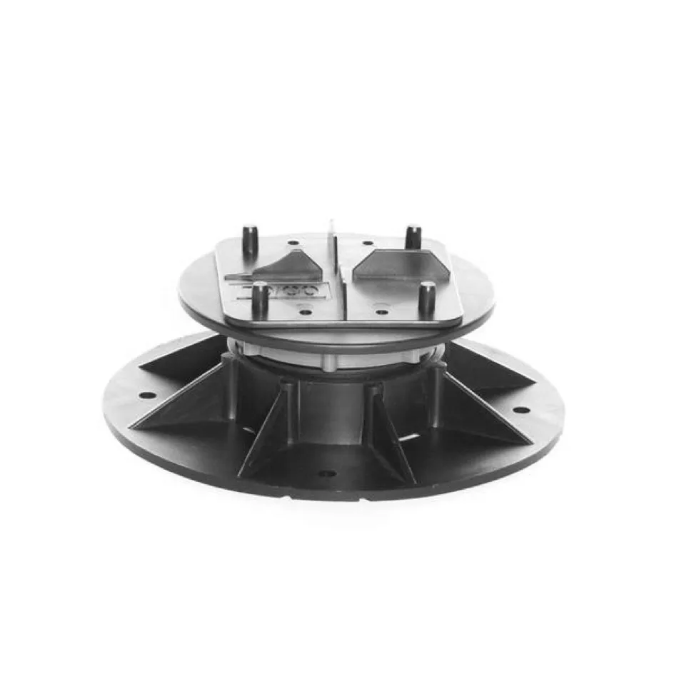 DTG-DECK TILE Adjustable Pedestal Supports with Top Tile Connector (Pack of 8)