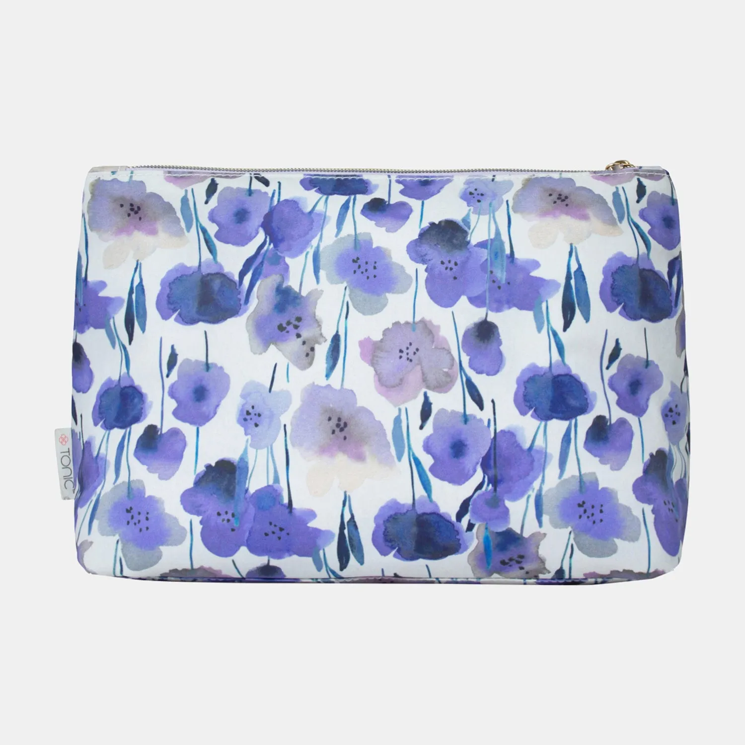Large Cosmetic Bag - Morning Meadow