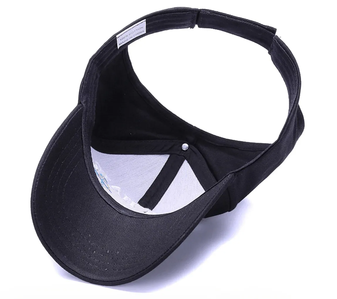 Ponytail Baseball Hat w/ Boat Anchor Design