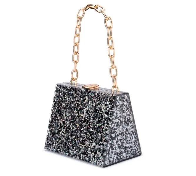 Zan Glitter Top Handle